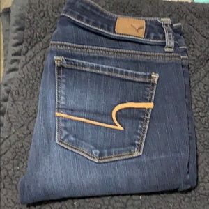 EUC- skinny jeans- dark wash